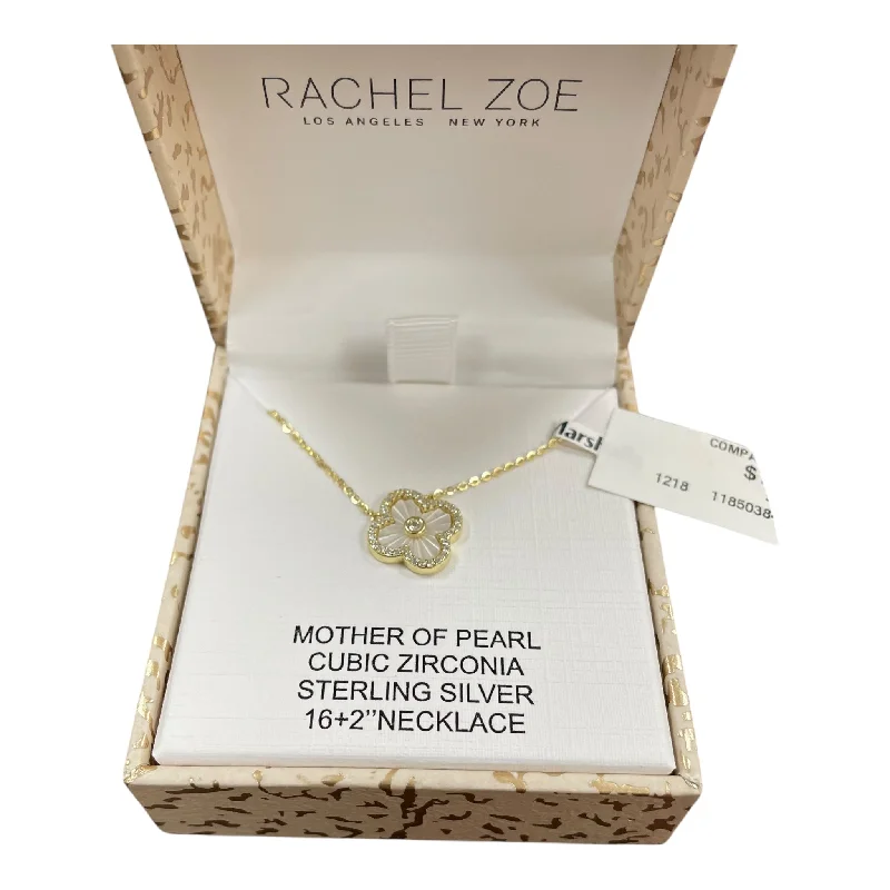 Necklace Pendant By Rachel Zoe In Aqua