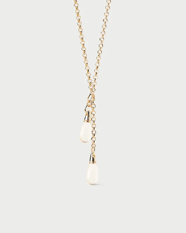 Rock crystal Tango chain necklace