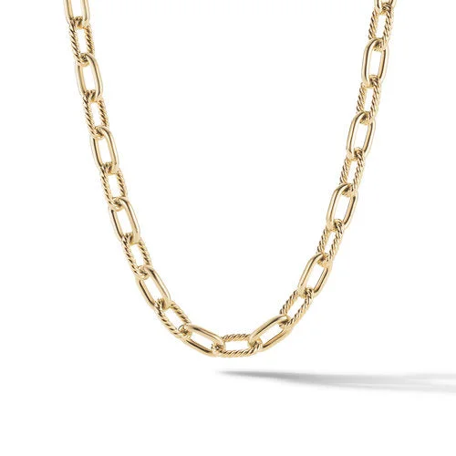 DY Madison Chain Necklace in 18K Yellow Gold