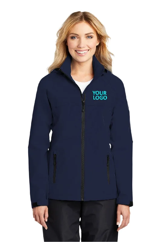 Port Authority Ladies Torrent Customized Waterproof Jackets, True Navy