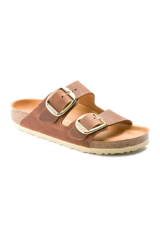 Birkenstock Arizona Big Buckle Sandals for Women in Cognac | 1011073