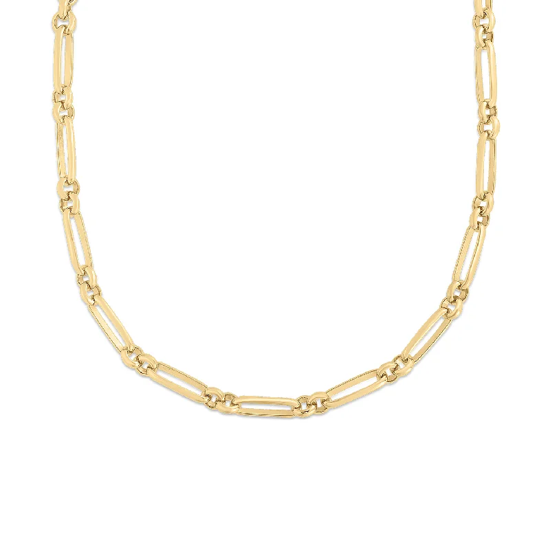 Roberto Coin Oro Classic Yellow Gold Necklace, 18"