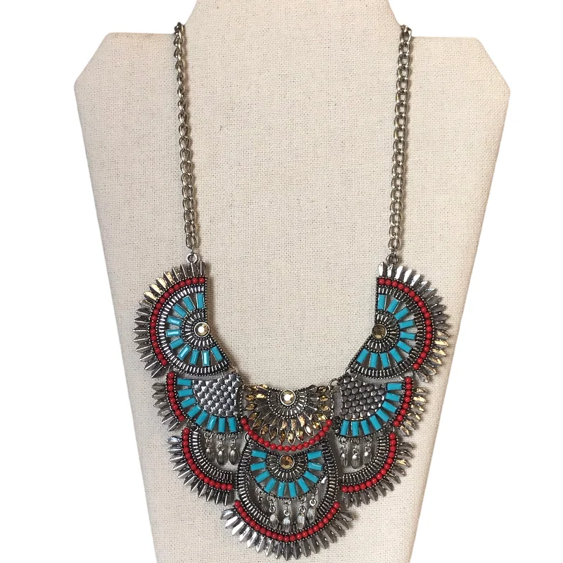 Necklace Statement In Multi