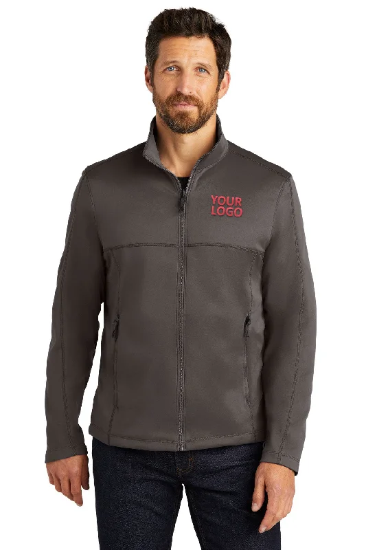 Port Authority Collective Smooth Fleece Customized Jackets, Graphite