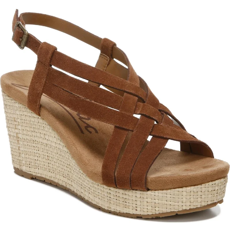 Zodiac Womens Petra Suede Wedge Sandals