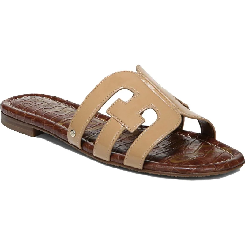 Sam Edelman Womens Bay Cut-Out Slip On Slide Sandals