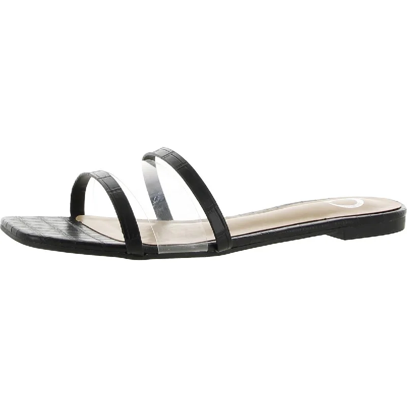 Journee Collection Womens Slip On Outdoors Slide Sandals