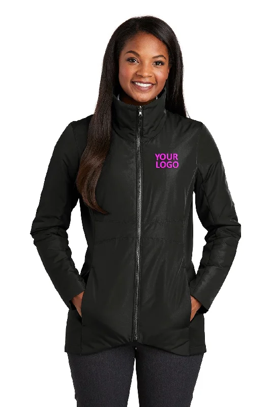 Port Authority Ladies Collective Customized Insulated Jackets, Deep Black