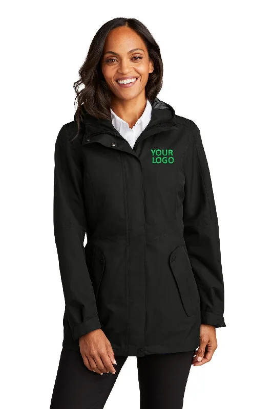 Port Authority Ladies Collective Customized Outer Shell Jackets, Deep Black