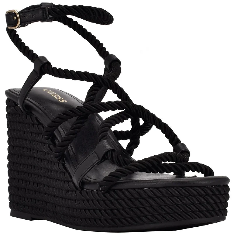 Guess Womens Natesha  Strappy Sandals Espadrilles