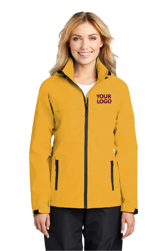 Port Authority Ladies Torrent Customized Waterproof Jackets, Slickers, Yellow