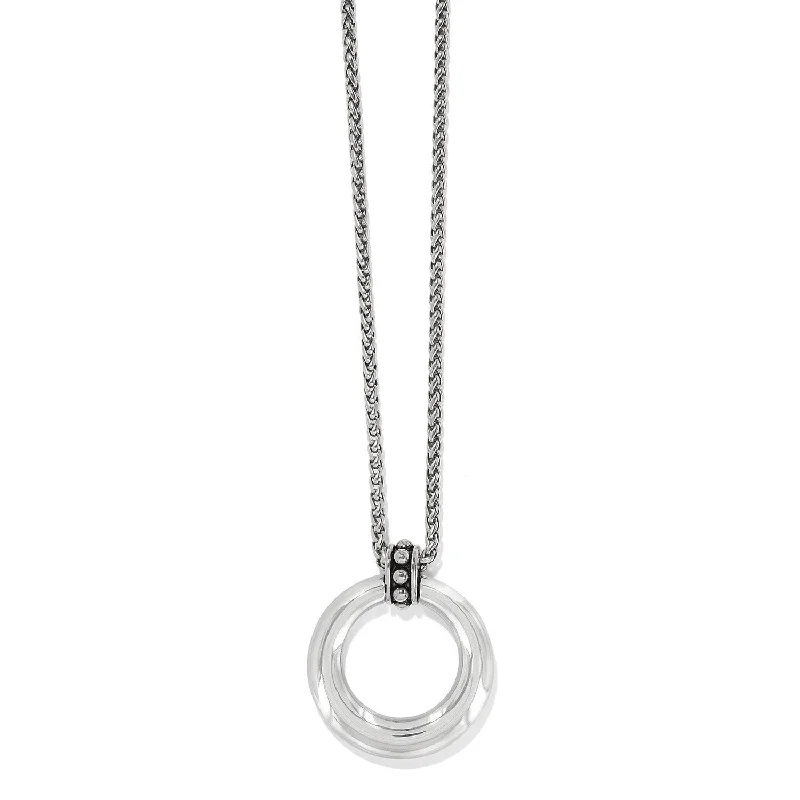 Pretty Tough Stud Large Circle Necklace