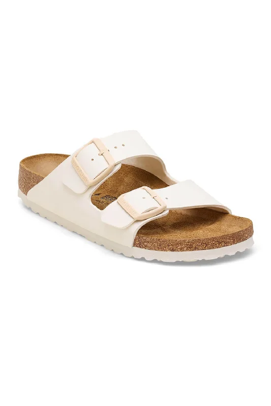 Birkenstock Arizona Birko-Flor Sandals for Women in Eggshell | 1027339