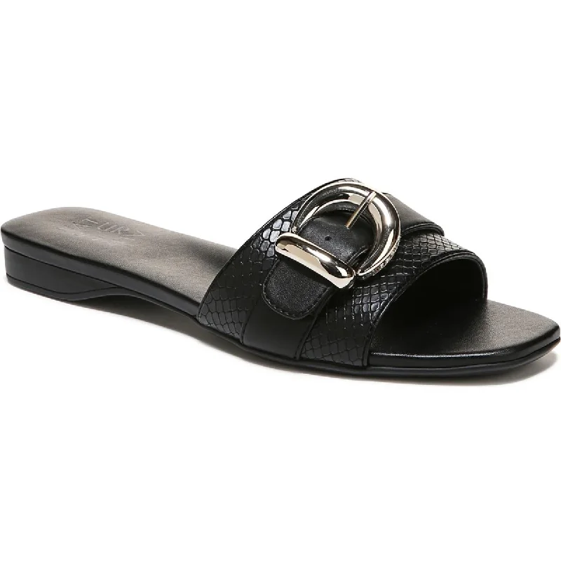 Naturalizer Womens Santiago Buckle Slide Sandals