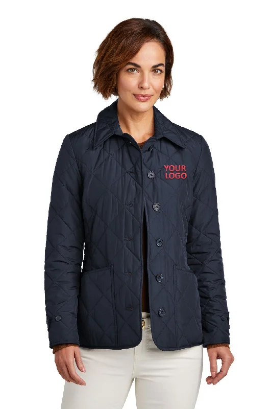 Brooks Brothers Womens Quilted Jacket, Night Navy