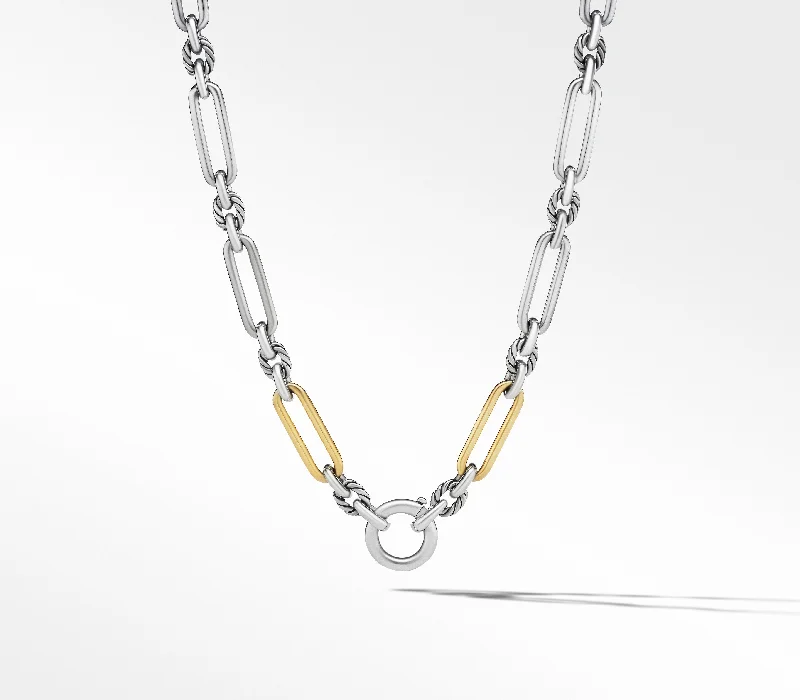 Lexington Chain with 18K Yellow Gold Necklace, 21"