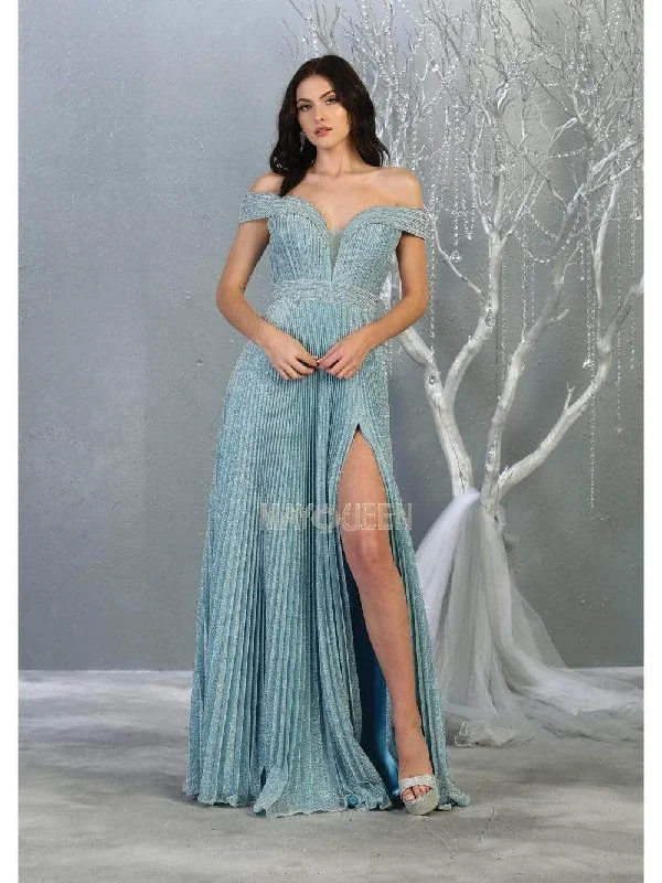 May Queen - Sweetheart Pleated Evening Dress RQ7876