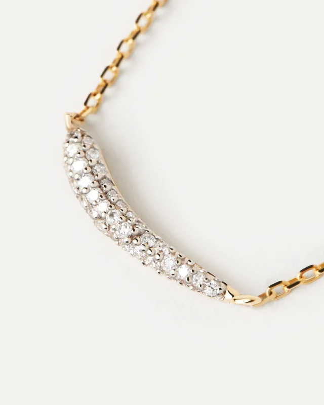 GRID 2 Diamonds and Gold Nilo Necklace