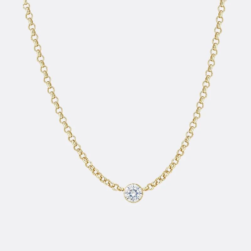 The Legacy Diamond Solitaire Necklace