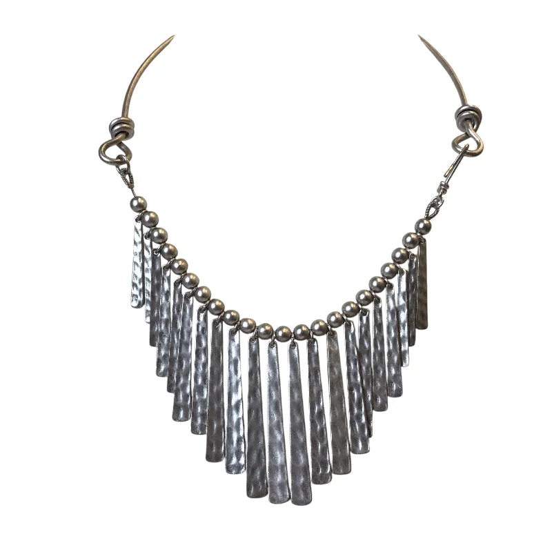 Necklace Statement In Silver