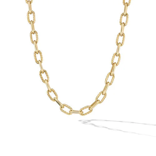 DY Madison Chain Necklace in 18K Yellow Gold, 24"