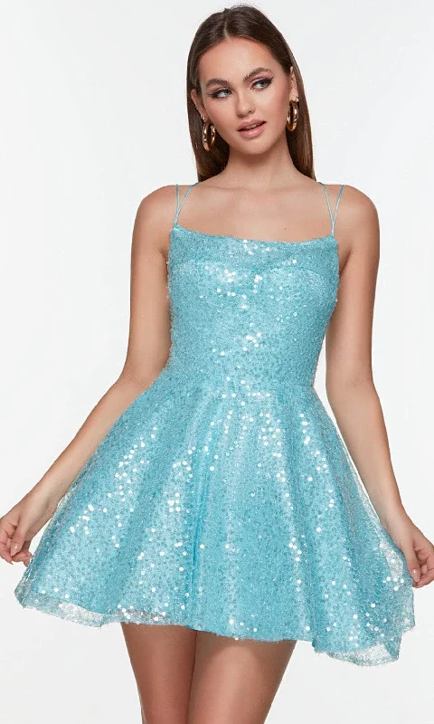 Alyce Paris 3108 - Sleeveless Sequin Cocktail Dress