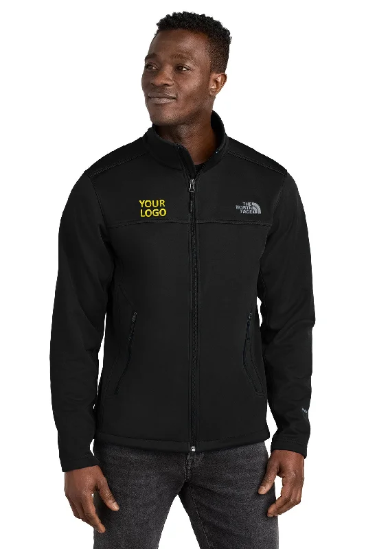 The North Face Ridgewall Soft Shell Custom Jackets, Black