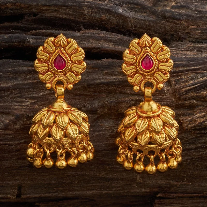 Silver Temple Earring 165444