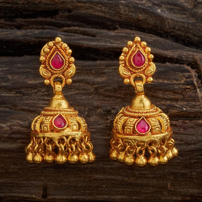 Silver Temple Earring 165451