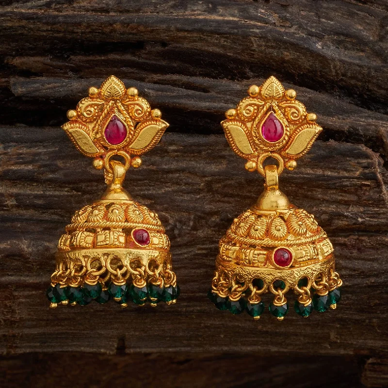 Silver Temple Earring 165455