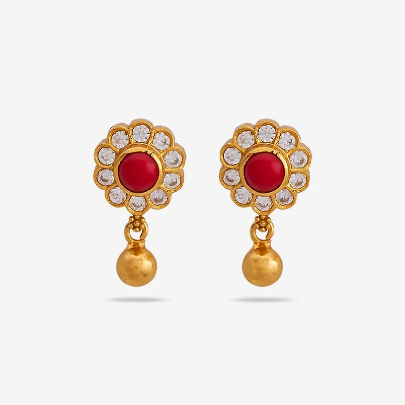 Silver Temple Earring 165973