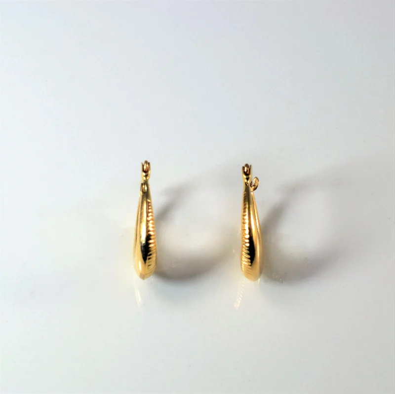 Petite Huggie Hoop Earrings |