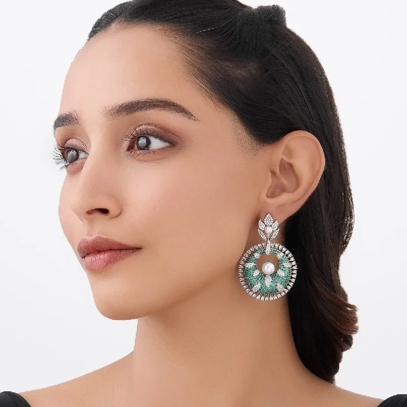 Zircon Earring 163867